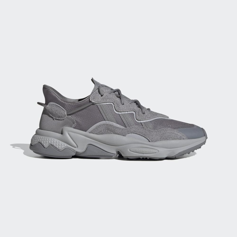 Adidas Men's OZWEEGO Originals Shoes Grey/Green Ireland FV2913